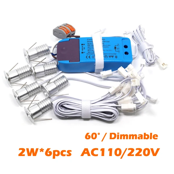 2W*6pcs/set Mini 2W Dimmable LED Spotlights Indoor Corridor Stair /Baseboard Lighting IP52 AC110V/ 220V LED Spot Lamps
2W*6pcs/set Mini 2W Dimmable LED Spotlights Indoor Corridor Stair /Baseboard Lighting IP52 AC110V/ 220V LED Spot Lamps