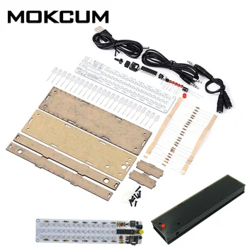 Audio Spectrum 16x3 Red Green Blue DIY Kit 1603 Level Indicator with Acrylic Shell Voice Spectrum Lights
Audio Spectrum 16x3 Red Green Blue DIY Kit 1603 Level Indicator with Acrylic Shell Voice Spectrum Lights