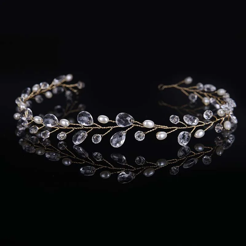 Simple Crystal Handmade Bride Hairbands Tiaras de Noiva Headband Headpiece Bridal Women Wedding Hair Jewelry Accessories SL
Simple Crystal Handmade Bride Hairbands Tiaras de Noiva Headband Headpiece Bridal Women Wedding Hair Jewelry Accessories SL