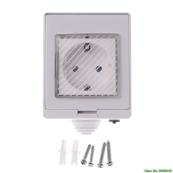 Wireless Smart WIFI Plug Socket Switch IP55 Waterproof Home Remote Control Timer EU
Wireless Smart WIFI Plug Socket Switch IP55 Waterproof Home Remote Control Timer EU