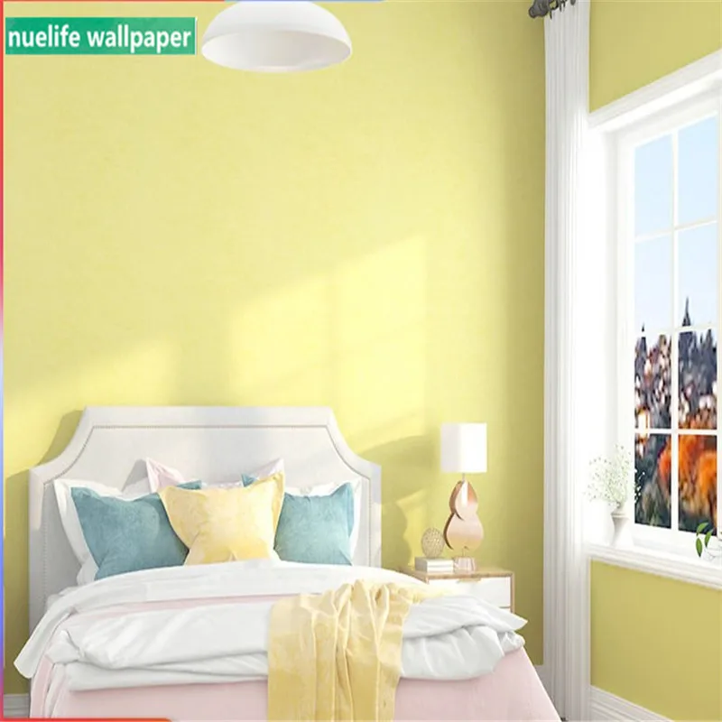 0.53x10m Pink yellow solid color non-woven wallpaper kids room living room bedroom shop tea shop TV background wall paper
0.53x10m Pink yellow solid color non-woven wallpaper kids room living room bedroom shop tea shop TV background wall paper