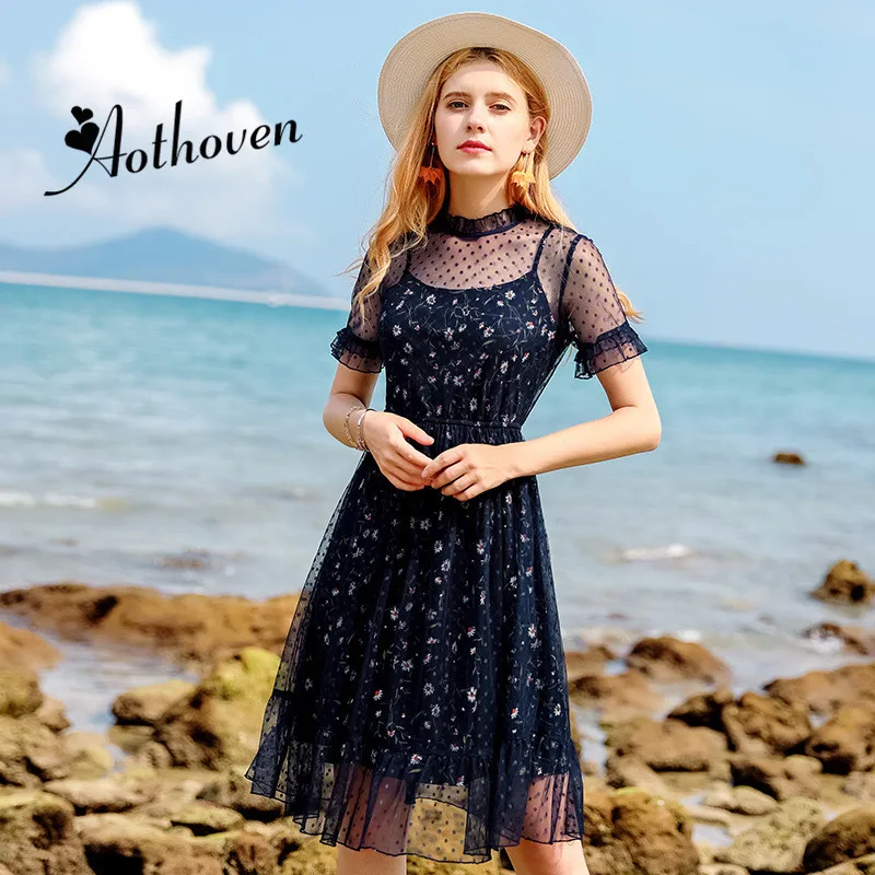 2018 Summer Print Pleated Dress Women Gauze Chiffon Short Sleeve Stand Collar Dress Casual Office Elegant Beach Dresses Vestido
2018 Summer Print Pleated Dress Women Gauze Chiffon Short Sleeve Stand Collar Dress Casual Office Elegant Beach Dresses Vestido