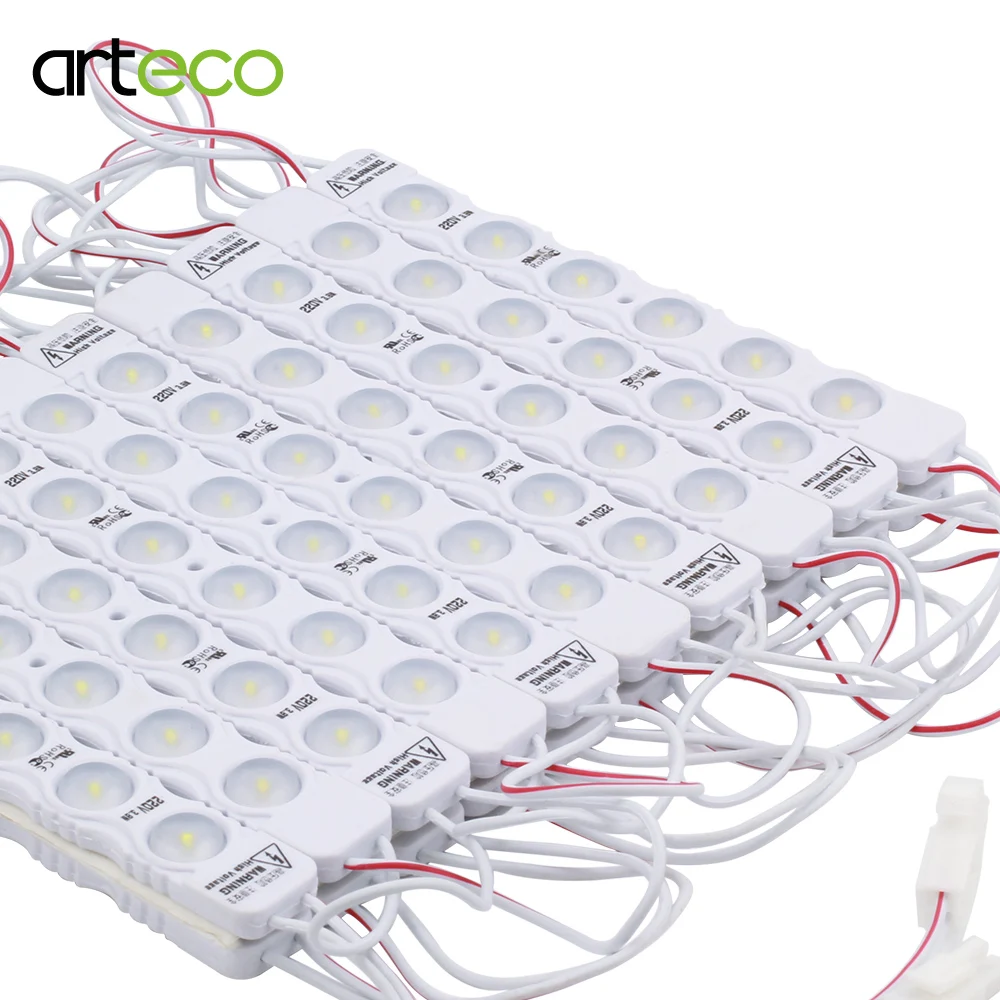 220V LED Module SMD 2835 3LEDs 6LEDs IP65 Waterproof injection lens Super bright for Advertising Light Sign Backlight 20PCS/Lot
220V LED Module SMD 2835 3LEDs 6LEDs IP65 Waterproof injection lens Super bright for Advertising Light Sign Backlight 20PCS/Lot