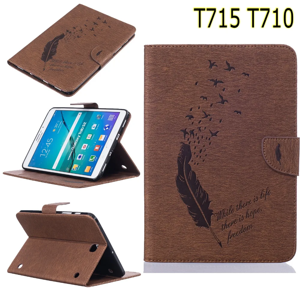 Fashion business Feather Little Bird flower wallet card leather Stand cover Case for Samsung Galaxy Tab S2 8.0 T710 T715 SM-T710
Fashion business Feather Little Bird flower wallet card leather Stand cover Case for Samsung Galaxy Tab S2 8.0 T710 T715 SM-T710