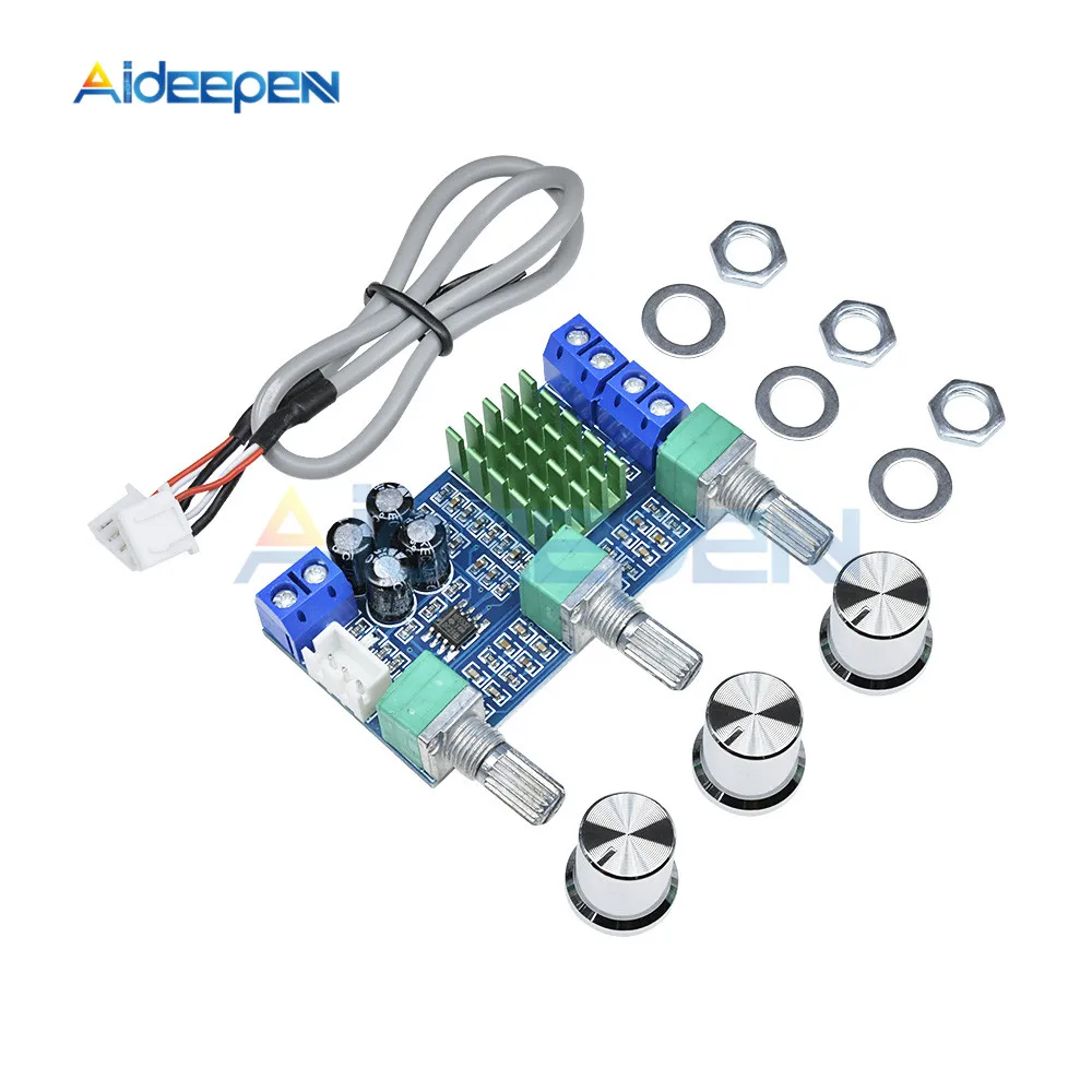 DC 12V 24V 2X80W Dual Channel Digital Audio TPA3116D2 Amplifier Board Digital Audio Power Module High Low Sound Adjustment
DC 12V 24V 2X80W Dual Channel Digital Audio TPA3116D2 Amplifier Board Digital Audio Power Module High Low Sound Adjustment