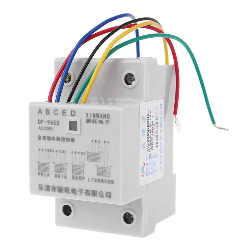 Auto Water Level Controller Switch 10A 220V Water Tank Liquid Level Detection Sensor Water Pump Controller Flow Sensor
Auto Water Level Controller Switch 10A 220V Water Tank Liquid Level Detection Sensor Water Pump Controller Flow Sensor