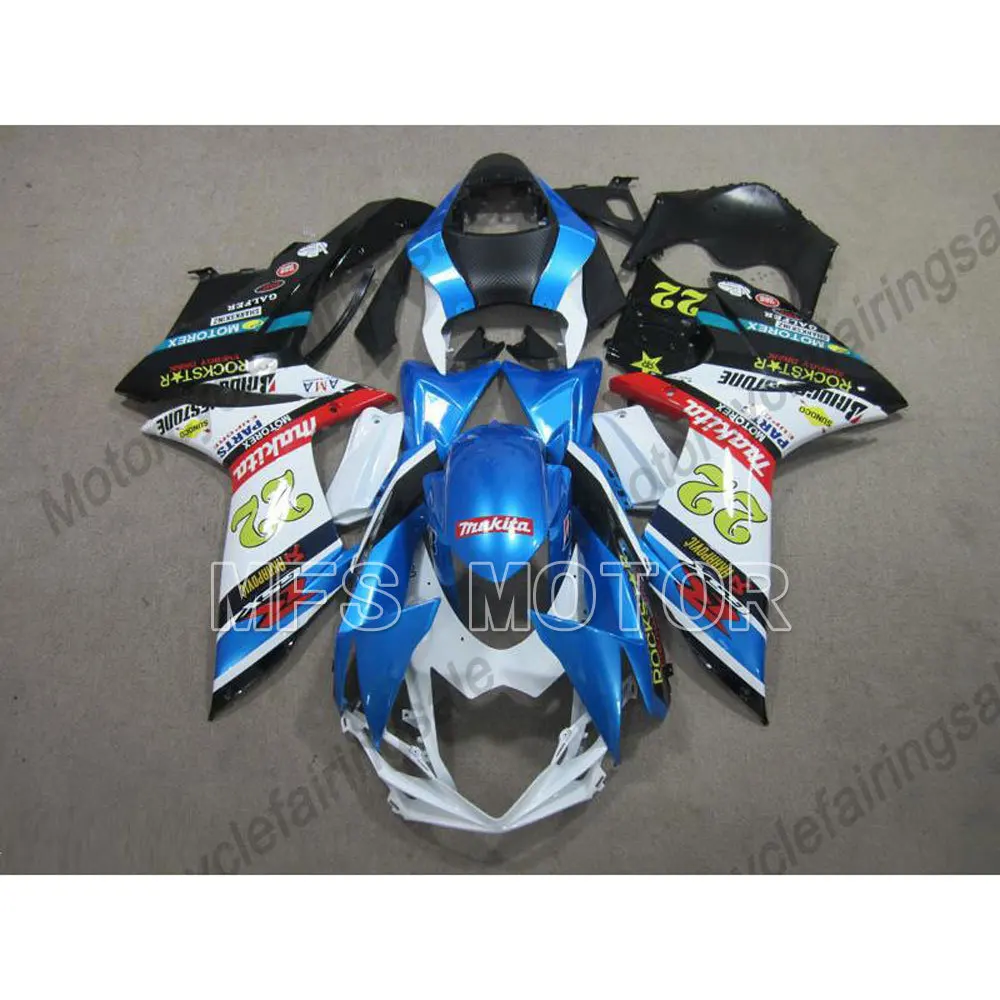 For Suzuki GSXR600/750 2011 2012 2013 2014 Injection ABS Fairing Kits GSXR600 750 11 12 13 14 - Others - Blue/White
For Suzuki GSXR600/750 2011 2012 2013 2014 Injection ABS Fairing Kits GSXR600 750 11 12 13 14 - Others - Blue/White