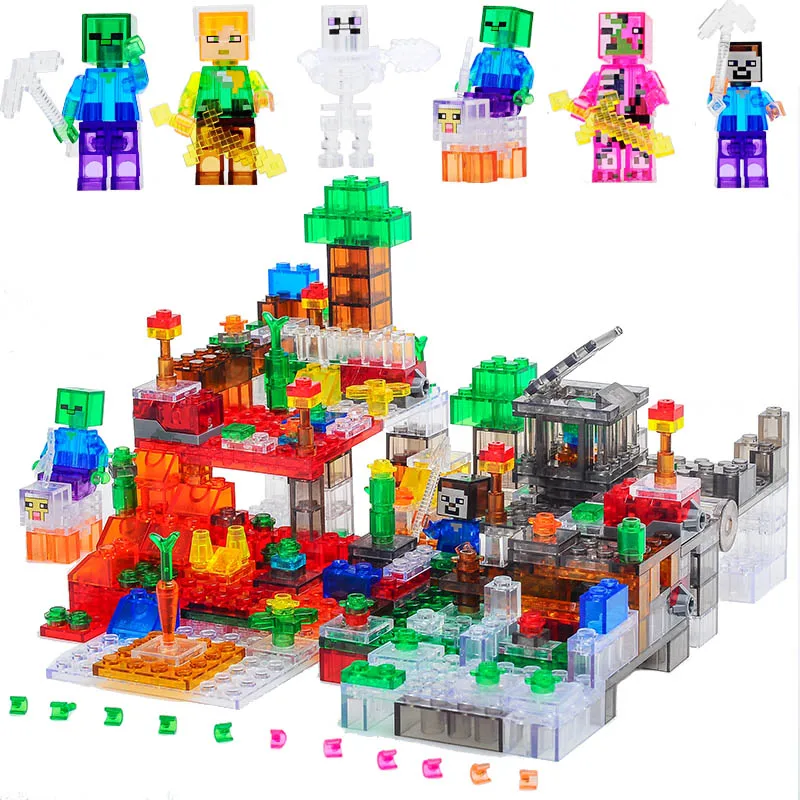 Legoing Minecraft My World Steve Alex Reuben Zombie Action Figures Building Blocks Educational Toys For Kids Minecrafts Legoings
Legoing Minecraft My World Steve Alex Reuben Zombie Action Figures Building Blocks Educational Toys For Kids Minecrafts Legoings