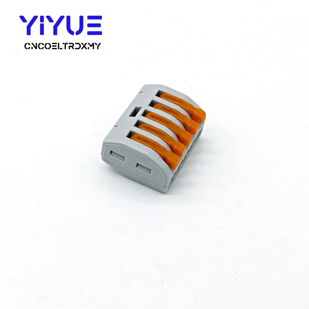 Wago 30/50pcs mini fast wire Connectors 222-415(PCT215) Universal Compact Wire Wiring Connector Conductor Terminal Block
Wago 30/50pcs mini fast wire Connectors 222-415(PCT215) Universal Compact Wire Wiring Connector Conductor Terminal Block