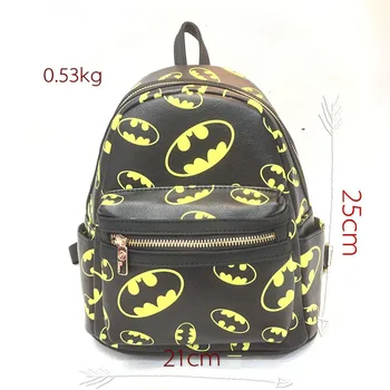 Batman PU backpack bag High Quality Small Backpacks for Teenage Girls Boys School Shoulder Bag Bagpack mochila 
Batman PU backpack bag High Quality Small Backpacks for Teenage Girls Boys School Shoulder Bag Bagpack mochila
