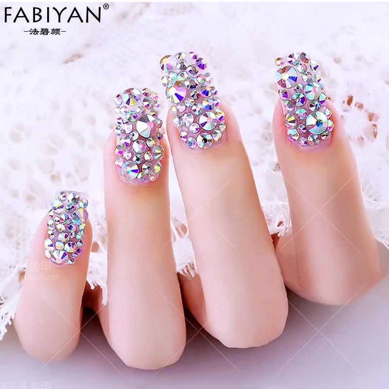 Rhinestone Flash 3D Tips Mixed Size Crystal DIY Design Nail Art Decoration Flat Back Acrylic UV Gel Polish Manicure Tool 1pc
Rhinestone Flash 3D Tips Mixed Size Crystal DIY Design Nail Art Decoration Flat Back Acrylic UV Gel Polish Manicure Tool 1pc