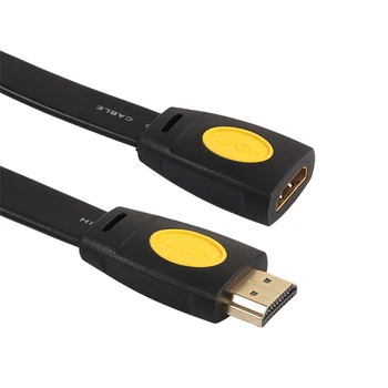 0.5/1.8/5m Male to Female Extension Cable HDMI 2.0 High Resolution Full Digital Line Data Transfer Flat Cord Wire for HDTV 4K*2K
0.5/1.8/5m Male to Female Extension Cable HDMI 2.0 High Resolution Full Digital Line Data Transfer Flat Cord Wire for HDTV 4K*2K