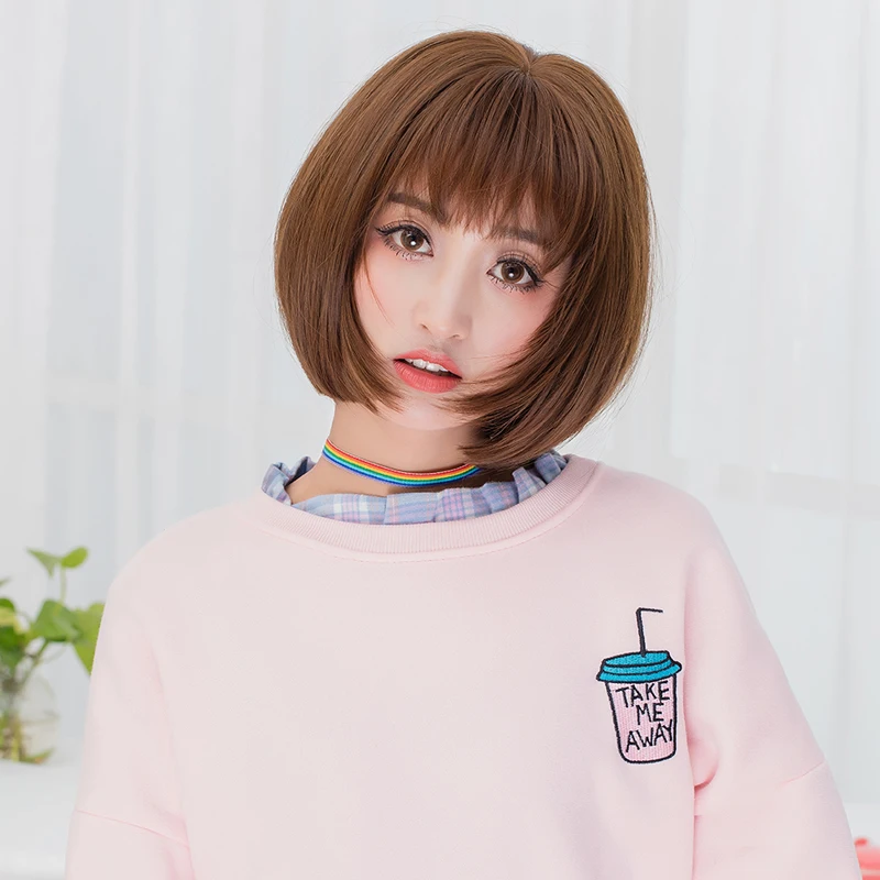 30cm Lolita Brown Wavy Short Women Fluffy Cosplay Full Wig With Bang Heat Resistant + Cap H765248L1
30cm Lolita Brown Wavy Short Women Fluffy Cosplay Full Wig With Bang Heat Resistant + Cap H765248L1
