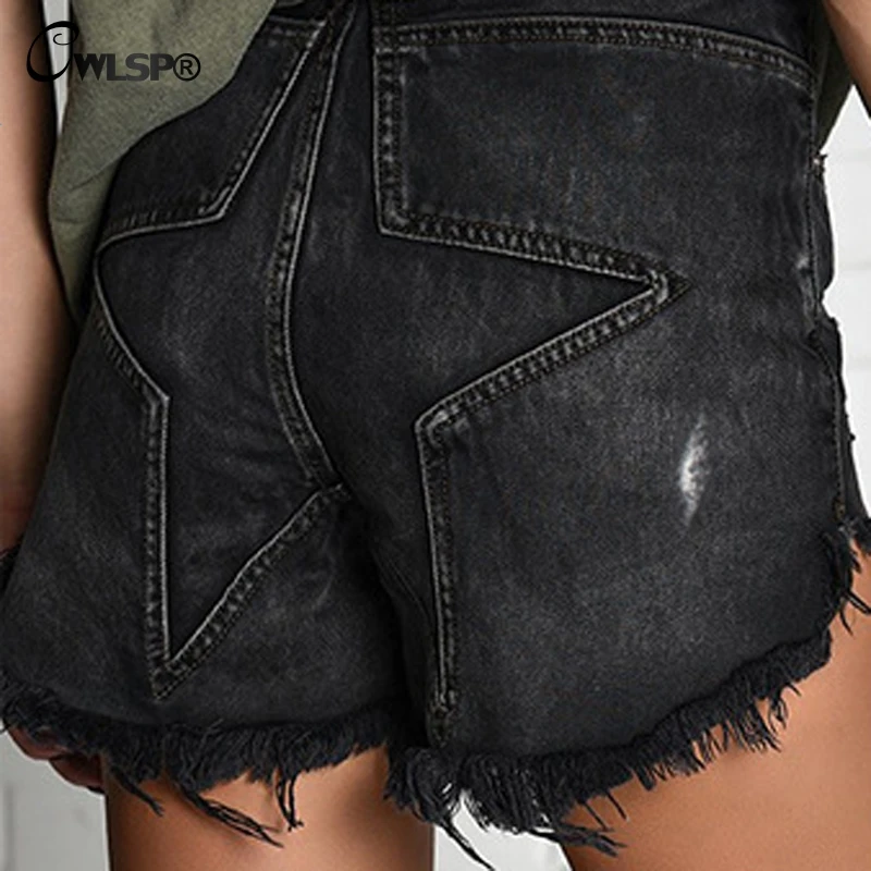 CWLSP 2018 Summer S-3XL Women's Vintage Tassel High Waisted Black Short Jeans Fashion Lady Denim Shorts Plus size QL3564
CWLSP 2018 Summer S-3XL Women's Vintage Tassel High Waisted Black Short Jeans Fashion Lady Denim Shorts Plus size QL3564