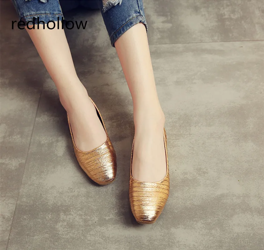 Women Casual Shoes Spring Round Toe Flat Ballet Shallow Shoes Bling Soft Loafers Slip On Casual Shoes Plus Size 34-43
Women Casual Shoes Spring Round Toe Flat Ballet Shallow Shoes Bling Soft Loafers Slip On Casual Shoes Plus Size 34-43