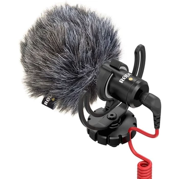 Rode VideoMicro On-Camera Microphone for DSLR for Smartphones Free Windsheild Muff/Adapter Cable
Rode VideoMicro On-Camera Microphone for DSLR for Smartphones Free Windsheild Muff/Adapter Cable