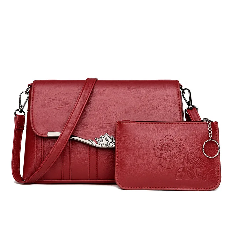 Women Bags Set 2 Pcs Leather Shoulder Bag Casual Messenger Bags Ladies Printed Designer Purse Solid Color Crossbody Bag Handbags
Women Bags Set 2 Pcs Leather Shoulder Bag Casual Messenger Bags Ladies Printed Designer Purse Solid Color Crossbody Bag Handbags