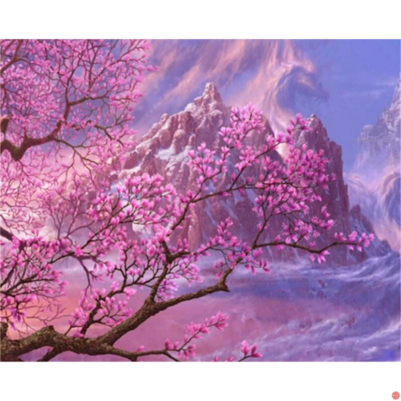 5D Diy round Diamond Painting Flower Cross Stitch Square Diamond Rhinestone mosaic Pictures of Crystals Embroidery Sakura
5D Diy round Diamond Painting Flower Cross Stitch Square Diamond Rhinestone mosaic Pictures of Crystals Embroidery Sakura
