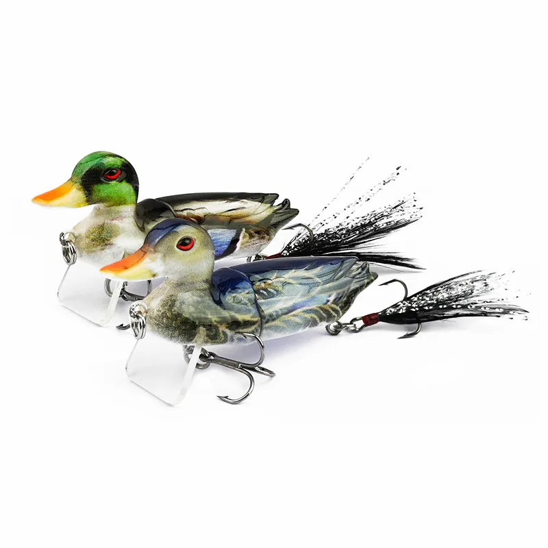 3D Duck Topwater Fishing Lure Floating Artificial Bait Plopping and Splashing Feet Hard Fishing Tackle Geer
3D Duck Topwater Fishing Lure Floating Artificial Bait Plopping and Splashing Feet Hard Fishing Tackle Geer