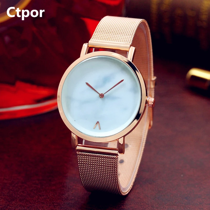 No Logo Watch Women Brand Ctpor Luxury Wrist Watch Stainless Steel Watchband Gold Marble Ceramics Dial Female Dress Quartz Clock
No Logo Watch Women Brand Ctpor Luxury Wrist Watch Stainless Steel Watchband Gold Marble Ceramics Dial Female Dress Quartz Clock