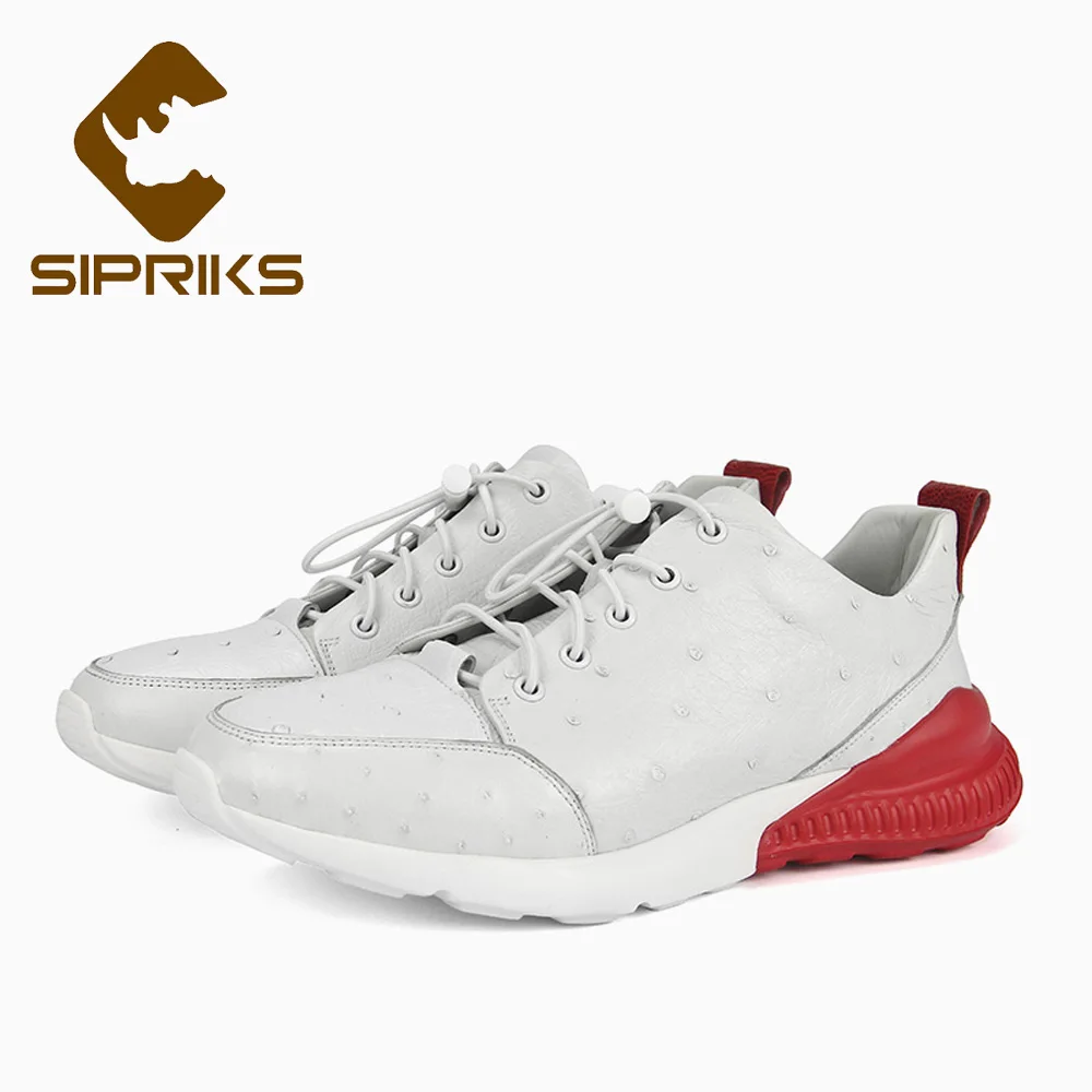 Sipriks Luxury Imported Ostrich Men'S Shoes Famous Ostrich Skin Leisure Shoes Footwear Casual Sneakers Boots White Red Green 43
Sipriks Luxury Imported Ostrich Men'S Shoes Famous Ostrich Skin Leisure Shoes Footwear Casual Sneakers Boots White Red Green 43