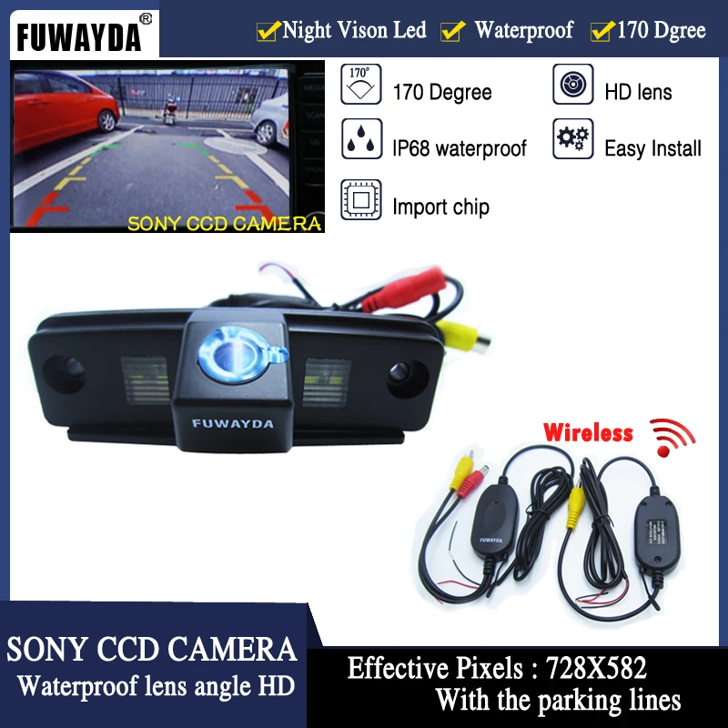 FUWAYDA Wireless SONY CCD Chip Car Rear View With Guide Line CAMERA for SUBARU FORESTER/OUTBACK/IMPREZA SEDAN /Tribeca HD
FUWAYDA Wireless SONY CCD Chip Car Rear View With Guide Line CAMERA for SUBARU FORESTER/OUTBACK/IMPREZA SEDAN /Tribeca HD