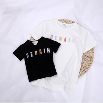Family Clothing Set Baby Kids Girls 2019 New Colorful Letter Printed Short Sleeve Clothes Father and Mother Outfits T Shirts
Family Clothing Set Baby Kids Girls 2019 New Colorful Letter Printed Short Sleeve Clothes Father and Mother Outfits T Shirts