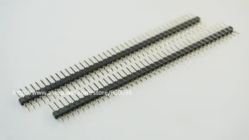 5pcs 1x40P 40 Pin 2.54mm Pin Header Male single row Right Angle 90 degree SMT PCB Mount Gold
5pcs 1x40P 40 Pin 2.54mm Pin Header Male single row Right Angle 90 degree SMT PCB Mount Gold