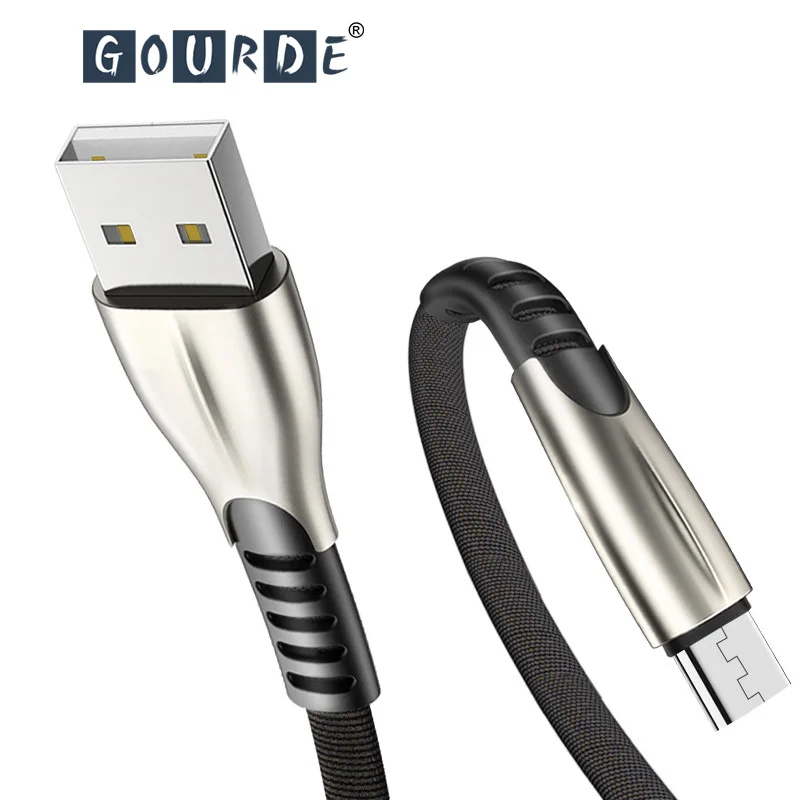 Gourde Micro USB Cable for Xiaomi Huawei Samsung cable 2.4A Fast Charging Nylon Andriod Micro usb Mobile Phone Cables
Gourde Micro USB Cable for Xiaomi Huawei Samsung cable 2.4A Fast Charging Nylon Andriod Micro usb Mobile Phone Cables