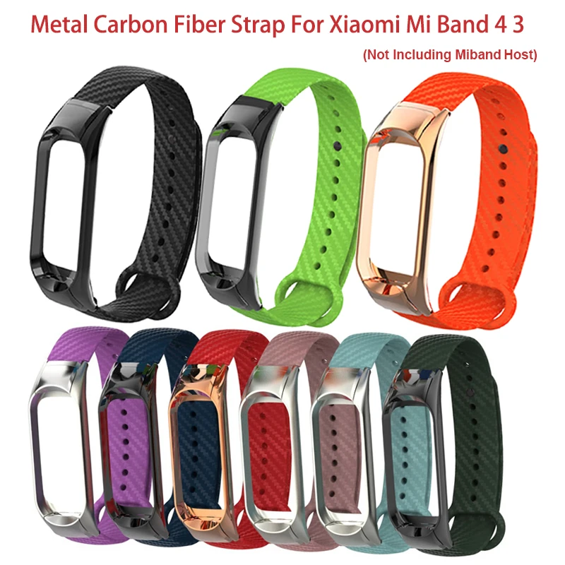Metal Carbon Fiber Strap For Xiaomi Mi Band 4 3 Smart Band Colorful Replacement Wrist Strap For MiBand 3 4 Smart Accessories
Metal Carbon Fiber Strap For Xiaomi Mi Band 4 3 Smart Band Colorful Replacement Wrist Strap For MiBand 3 4 Smart Accessories
