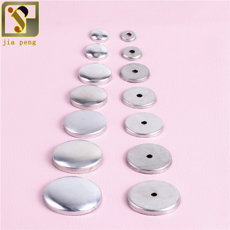 

Fabric Cloth Component DIY Fabric Self Covered Button Flat Back with Hole Hair Accessories 100pcs Wholesales Free Shipping