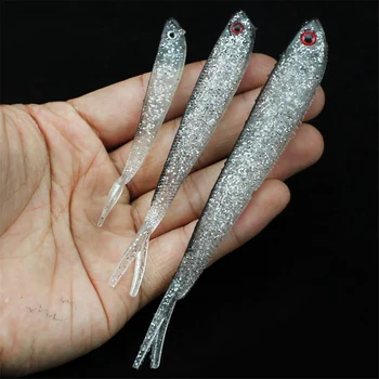 5 Pcs/ lot Soft Bait 7.5cm/10cm/13cm Silicone Swim Baits Lska Artificial Soft Bait Worm Fish Lure Perch Carp Flying Fishing Bait
5 Pcs/ lot Soft Bait 7.5cm/10cm/13cm Silicone Swim Baits Lska Artificial Soft Bait Worm Fish Lure Perch Carp Flying Fishing Bait
