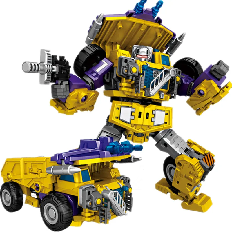 6 IN 1 NBK Yellow Devastator Transformation Action Figure Toys KO Engineering Excavator Crane HOOK Combiner Model Adult Kids Toy
6 IN 1 NBK Yellow Devastator Transformation Action Figure Toys KO Engineering Excavator Crane HOOK Combiner Model Adult Kids Toy
