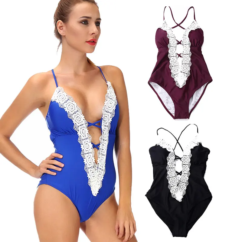 Women Push Up Bikini Lace Backless One Piece Swimsuit Sexy Swimwear Women Bathing Suit Summer BeachWear Vintage Bandage Swimsuit
Women Push Up Bikini Lace Backless One Piece Swimsuit Sexy Swimwear Women Bathing Suit Summer BeachWear Vintage Bandage Swimsuit