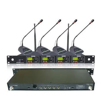 U4-977 Hot selling!!! Lowest Factory Price 4 Channels UHF Wireless Gooseneck Microphone System for Meeting
U4-977 Hot selling!!! Lowest Factory Price 4 Channels UHF Wireless Gooseneck Microphone System for Meeting