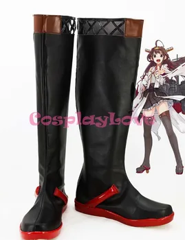 Black Kongou Cosplay Shoes Anime Kantai Collection KanColle Long Boots For Halloween Christmas Festival
Black Kongou Cosplay Shoes Anime Kantai Collection KanColle Long Boots For Halloween Christmas Festival