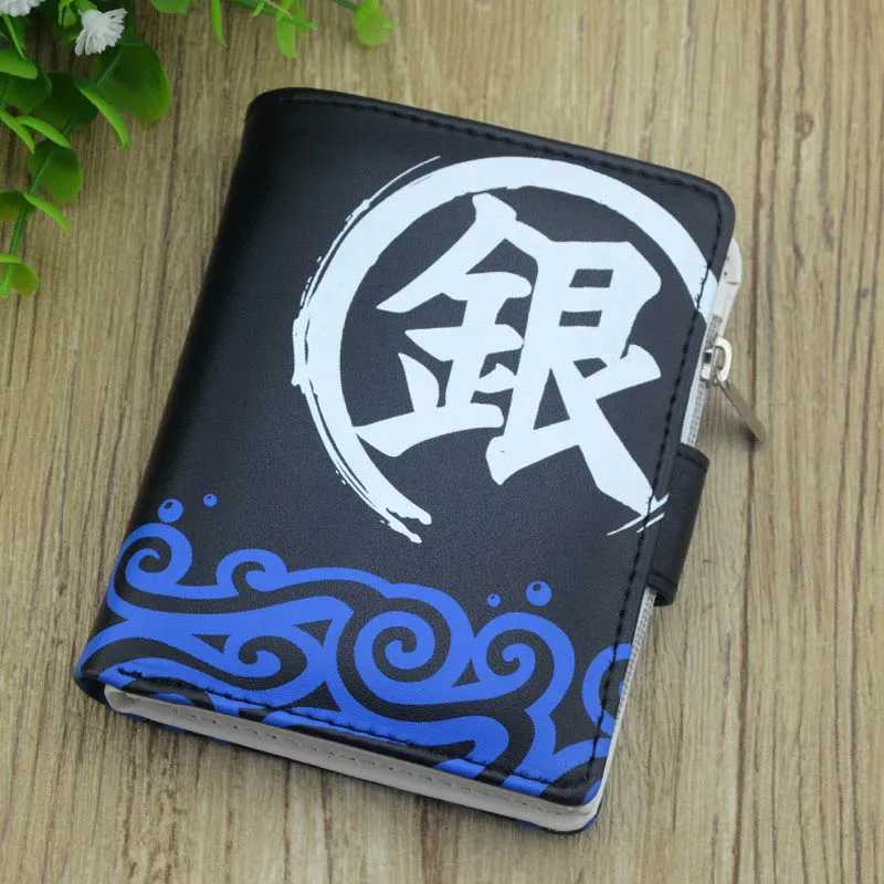 Gintama Anime Short Leather Wallet Interior Zipper Pocket Purse Card Holder Purse for Men Women's Coin Purse
Gintama Anime Short Leather Wallet Interior Zipper Pocket Purse Card Holder Purse for Men Women's Coin Purse