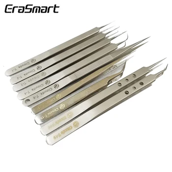 9pcs tweezers kit Flying line maintenance elbow tweezers tools electronic maintenance precision stainless steel tip
9pcs tweezers kit Flying line maintenance elbow tweezers tools electronic maintenance precision stainless steel tip