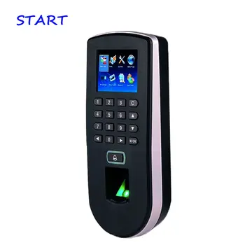 

ZK TF1900/F19 Linux System TCP/IP USB RS232 Fingerprint Time Attendance And Access Control System With 125KHZ RFID Card Reader