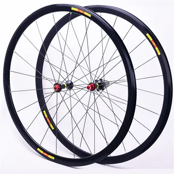 Ultra light bike wheel set 700C 24H V Brake Wheels bmx Road Bicycle Wheel Aluminium hubs front 2 rear 4 bearings
Ultra light bike wheel set 700C 24H V Brake Wheels bmx Road Bicycle Wheel Aluminium hubs front 2 rear 4 bearings