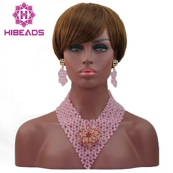 Pink Women Costume Jewelry Set Romantic Wedding Jewelry Set Unique Design Free Shipping hx192
Pink Women Costume Jewelry Set Romantic Wedding Jewelry Set Unique Design Free Shipping hx192