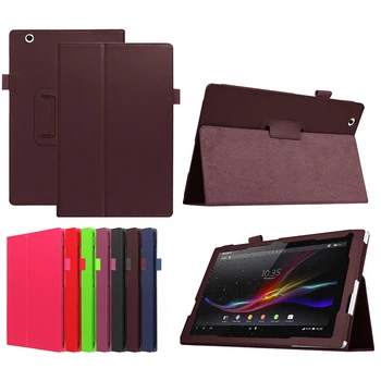 for Sony Xperia Z2 10.1 inch Tablet Case Litchi PU Leather Cover For Sony Z2 Tablet Slim Folding Cover Case
for Sony Xperia Z2 10.1 inch Tablet Case Litchi PU Leather Cover For Sony Z2 Tablet Slim Folding Cover Case