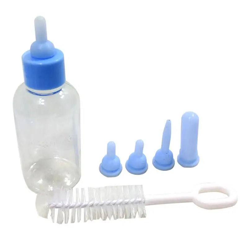New 1 Pet Nursing Bottle Dog Feeders Puppy Cat Kitten Feeding Bottle Nipple Brush Kit Water Fountain Milk Bottle Pet Supplies
New 1 Pet Nursing Bottle Dog Feeders Puppy Cat Kitten Feeding Bottle Nipple Brush Kit Water Fountain Milk Bottle Pet Supplies