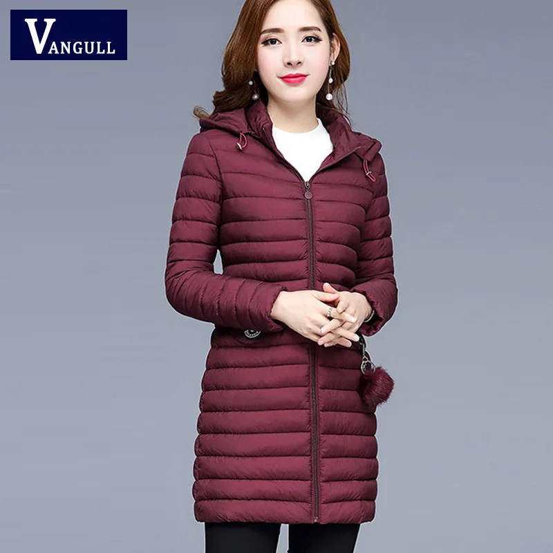 Vangull Winter Jacket Women Thick Warm Female Down Jacket 2019 New Padded Cotton Coat Down Parkas Long Fashion Hooded Coat Hot
Vangull Winter Jacket Women Thick Warm Female Down Jacket 2019 New Padded Cotton Coat Down Parkas Long Fashion Hooded Coat Hot