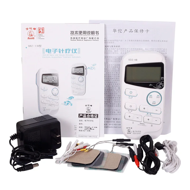 Hwato SDZ-IIB Handheld Acupuncture Stimulator Electronic acupuncture treatment instrument 2 Channel Electronic Nerve stimulator
Hwato SDZ-IIB Handheld Acupuncture Stimulator Electronic acupuncture treatment instrument 2 Channel Electronic Nerve stimulator