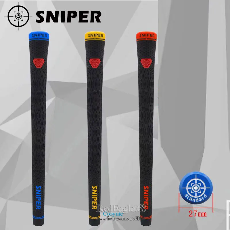 Cooyute New Golf irons Grips high quality Rubber SNIPER Golf Wood grips 3color 20pcs/lot irons clubs Golf grips Free shipping
Cooyute New Golf irons Grips high quality Rubber SNIPER Golf Wood grips 3color 20pcs/lot irons clubs Golf grips Free shipping
