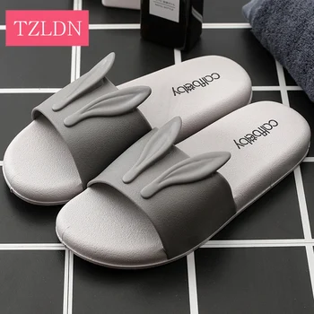 TZLND 2019 Summer Men Sandals Slippers Couple Stripe Bright Colour Non-slip Shoes Rabbit Ear Shape Cute Male Sandals Elastic PVC
TZLND 2019 Summer Men Sandals Slippers Couple Stripe Bright Colour Non-slip Shoes Rabbit Ear Shape Cute Male Sandals Elastic PVC