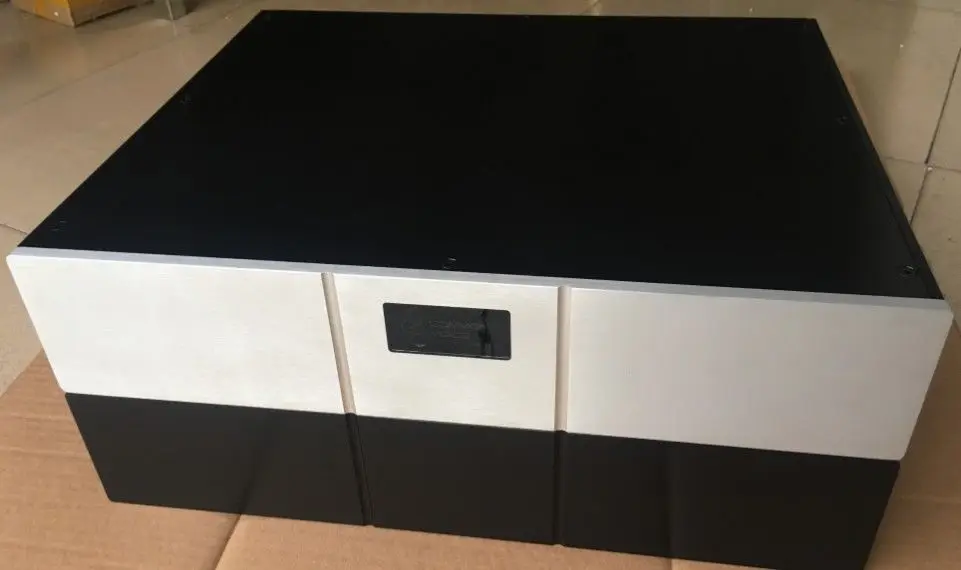 DIY полностью алюминиевый предусилитель шасси/усилитель мощности Корпус 430*90*358 мм
DIY полностью алюминиевый предусилитель шасси/усилитель мощности Корпус 430*90*358 мм