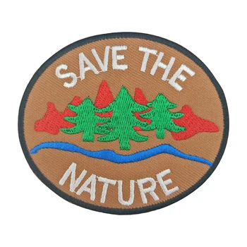 Save The Nature Mini Logo 2018 Vest Embroidered Iron On Front Biker Custom Patch Twill Fabric DIY Iron Patches For Clothing
Save The Nature Mini Logo 2018 Vest Embroidered Iron On Front Biker Custom Patch Twill Fabric DIY Iron Patches For Clothing