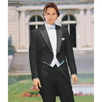 New Design Tailcoat Men Suits For Wedding Prom Stage (Jacket+Pants+Vest) Slim Fit Men Suit Set Bridegroom Best Man Groom Tuxedos
New Design Tailcoat Men Suits For Wedding Prom Stage (Jacket+Pants+Vest) Slim Fit Men Suit Set Bridegroom Best Man Groom Tuxedos